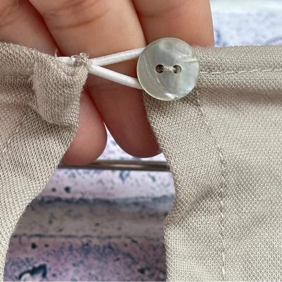 Alembika Knit V-Neck oversized Jumpsuit wide leg sz 4 / XL - Picture 8 of 11